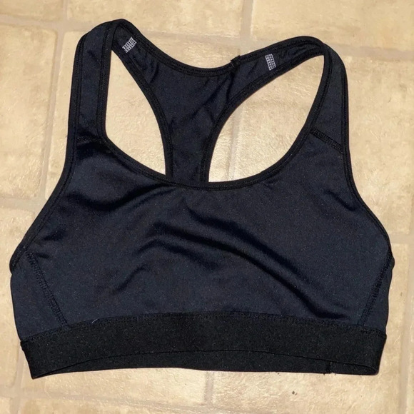 Champion Women Athletic Black Sports Bra power core size S - Picture 1 of 7